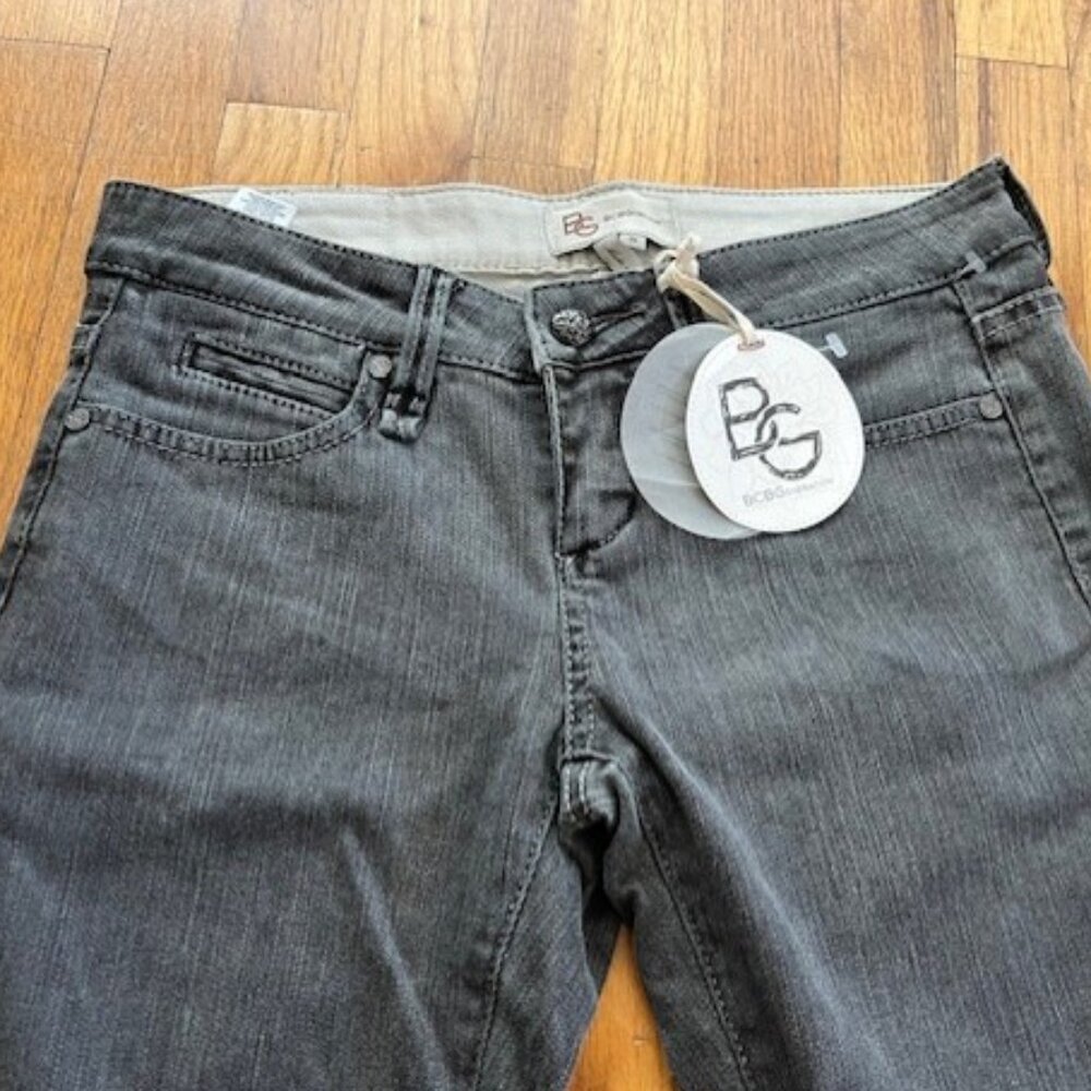 NWT! BCBG Generation Gray Jeans Boot leg - size 26